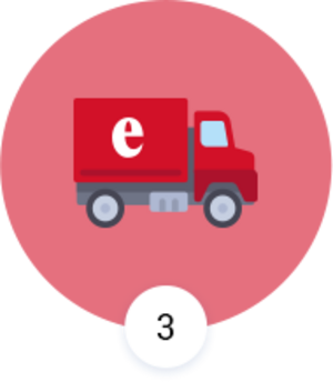 Icon Mitfahrt bei einem Verkaufsfahrer